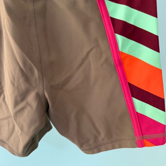 Free People Movement By Free People Never Better Color Block Bike Shorts Size XS - Picture 8 of 8